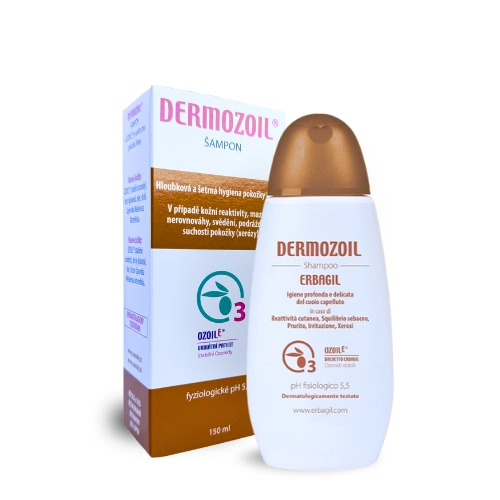 Šampón DERMOZOIL s OZOILE® pre citlivú pokožku hlavy bez SLS a SLES