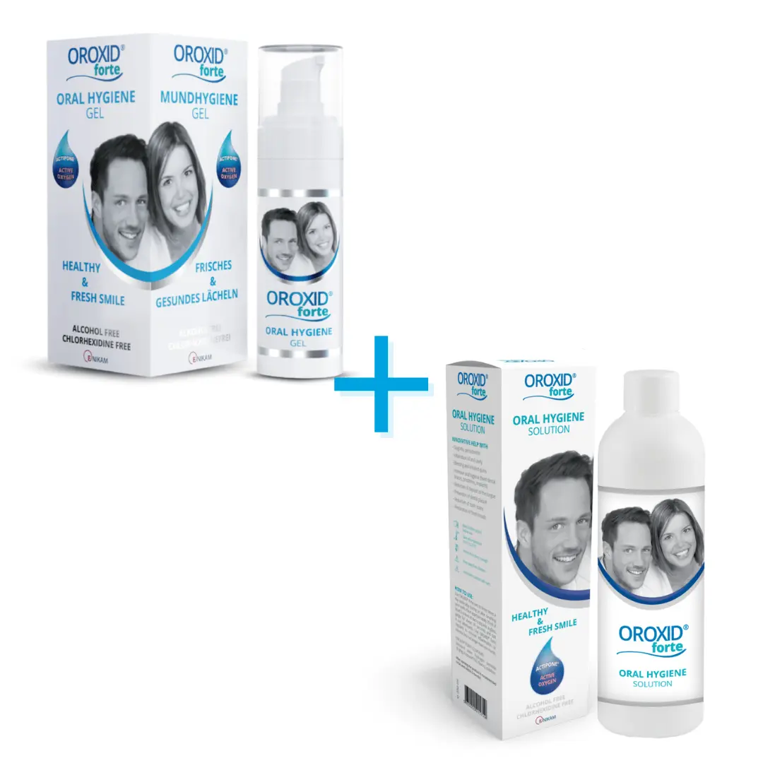 OROXID forte gel 30 ml + OROXID forte roztok 250 ml