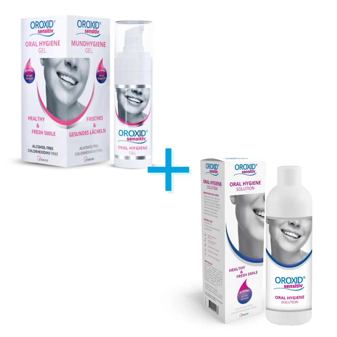 OROXID sensitiv gel 30 ml + OROXID sensitiv roztok 250 ml