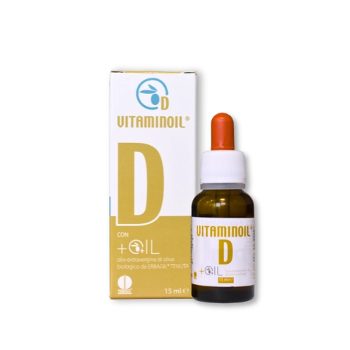 Balení lahvička Vitaminoild D3 kvapky 15 ml