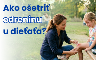 Ako ošetriť odreninu u&nbsp;dieťaťa?