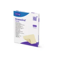 Mastný tyl sterilný – Grassolind Neutral (7,5 x 10 cm) – 1 x 10ks