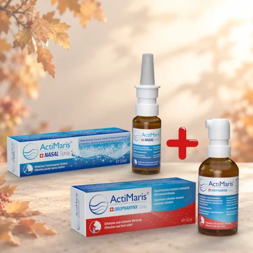 ActiMaris NASAL nosový sprej 20 ml + ActiMaris OROPHARYNX ústný sprej 50 ml