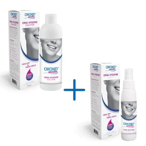 OROXID sensitiv roztok 250 ml + OROXID sensitiv sprej 100 ml
