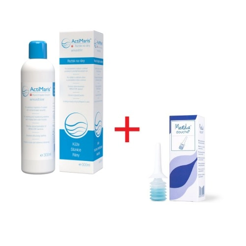 Sada ActiMaris sensitiv roztok 300 ml + irigátor